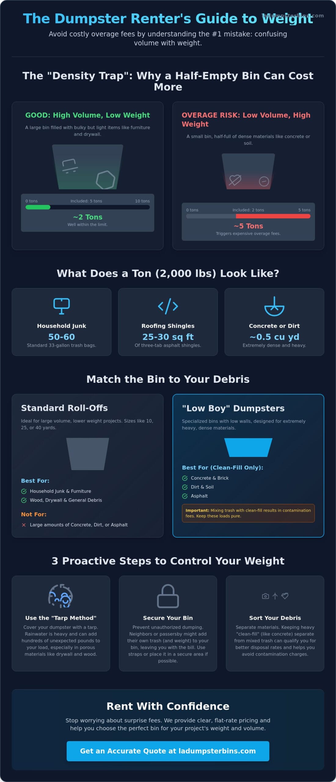 Avoiding Dumpster Rental Overage Fees: The Complete 2026 Guide