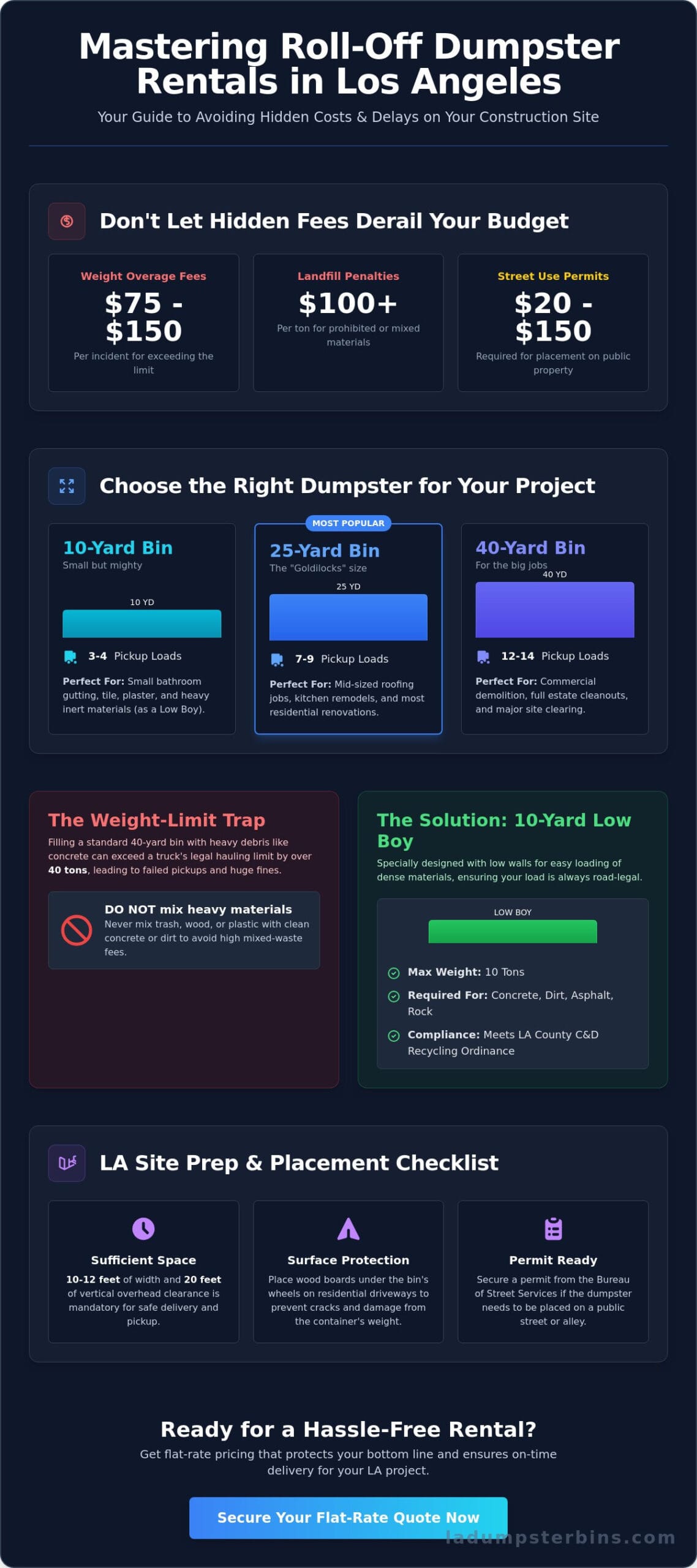 Roll Off Dumpster Rental Los Angeles: The Complete Construction Buying Guide