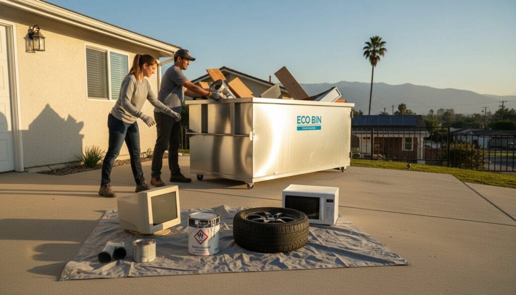 What Can You Not Put in a Dumpster in California? The 2026 Essential Checklist