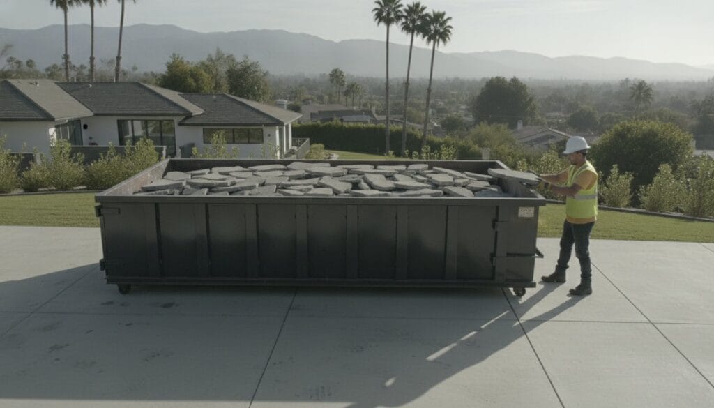 Dumpster for Concrete Disposal in Northridge: Renting a Low Boy in 2026