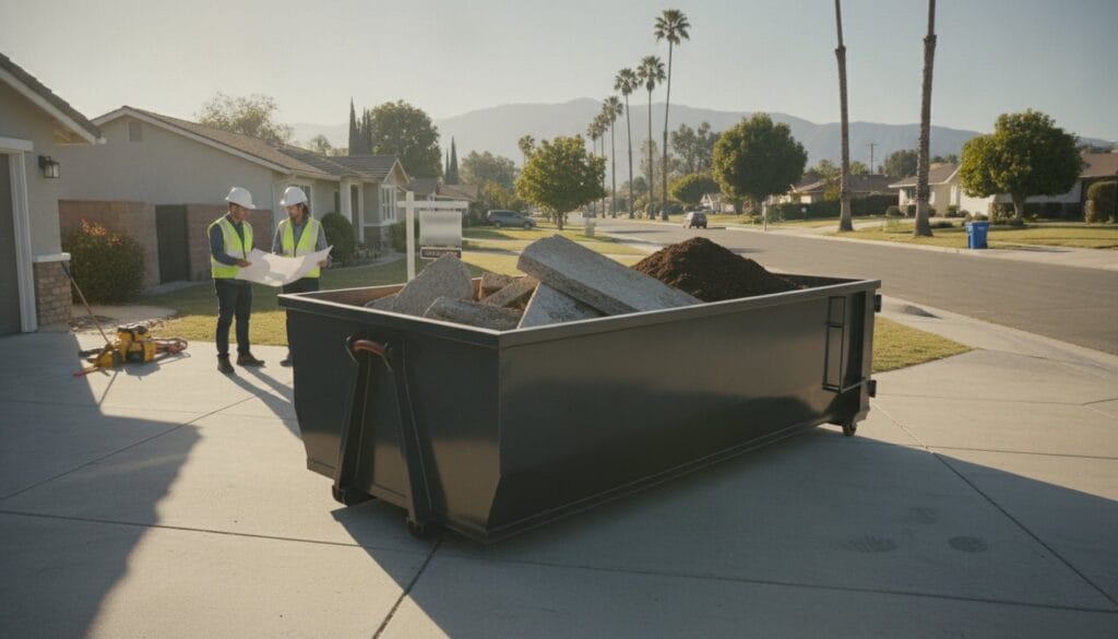 Heavy Material Dumpster Rental in San Fernando Valley: The Low Boy Guide