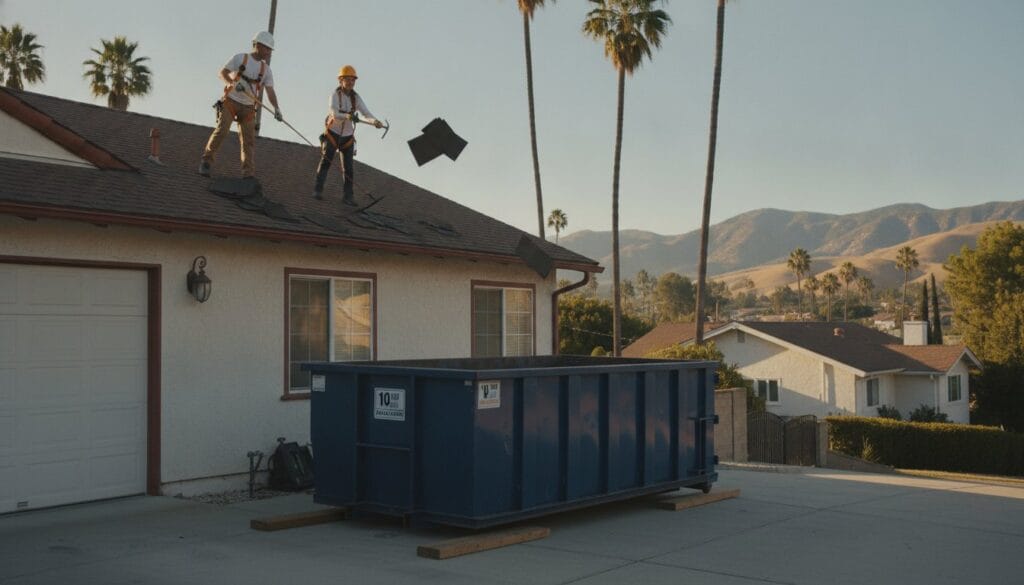 Roofing Dumpster Rental SFV: The Complete Guide to Shingle Disposal 2026