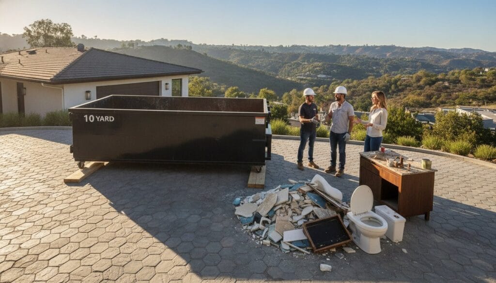 Bathroom Remodel Dumpster Rental in Encino: The Complete 2026 Guide